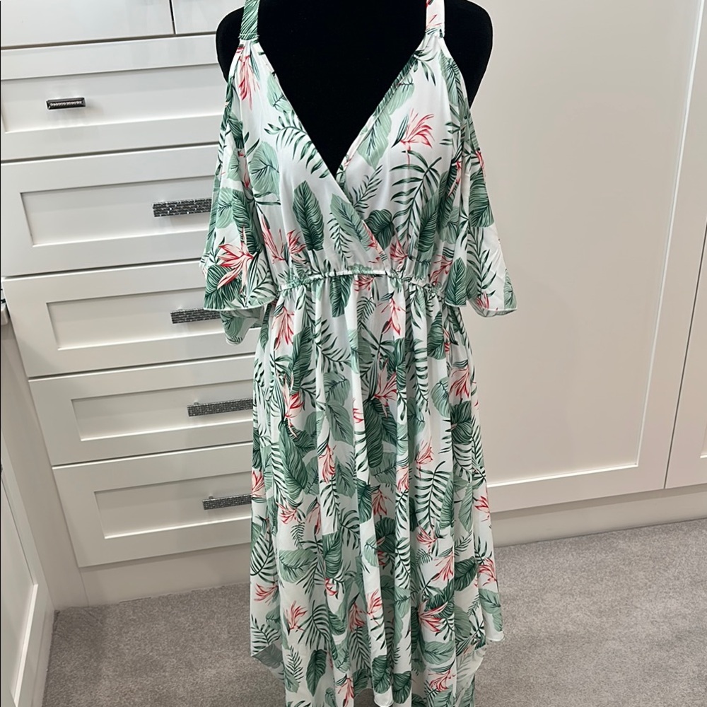 SHEIN cold shoulder Sundress. Never worn.